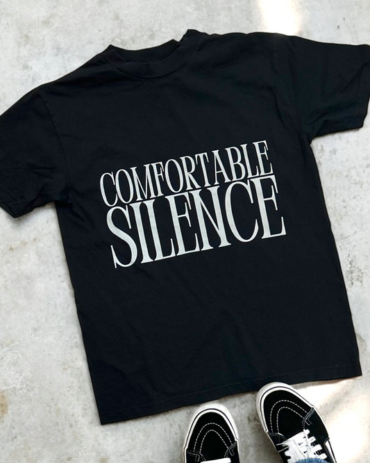 Written and Directed By Black Oversized Short Sleeve Tee