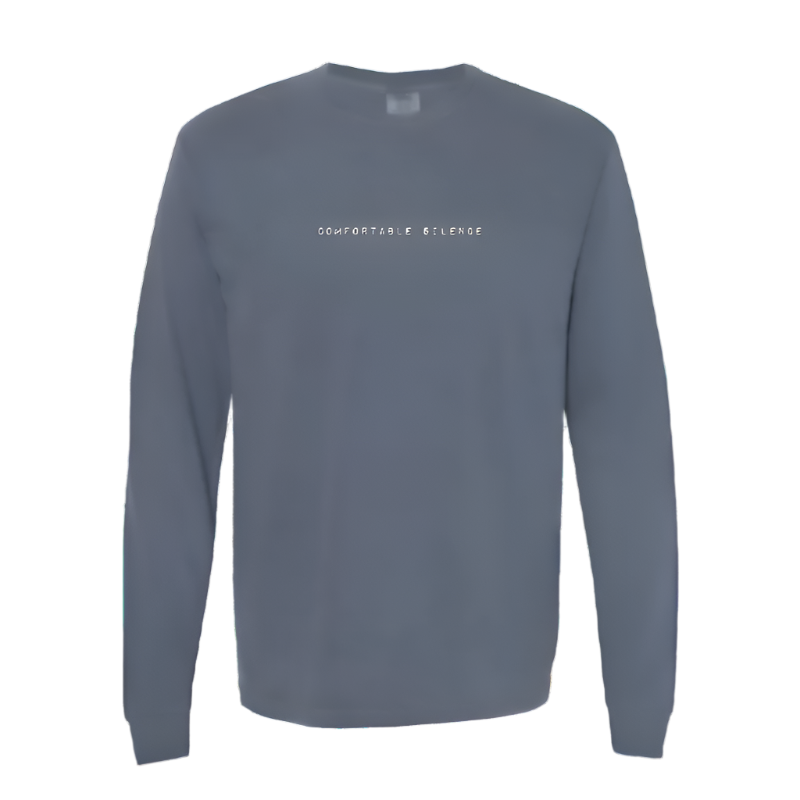 Comfortable Silence Denim Long Sleeve Tee