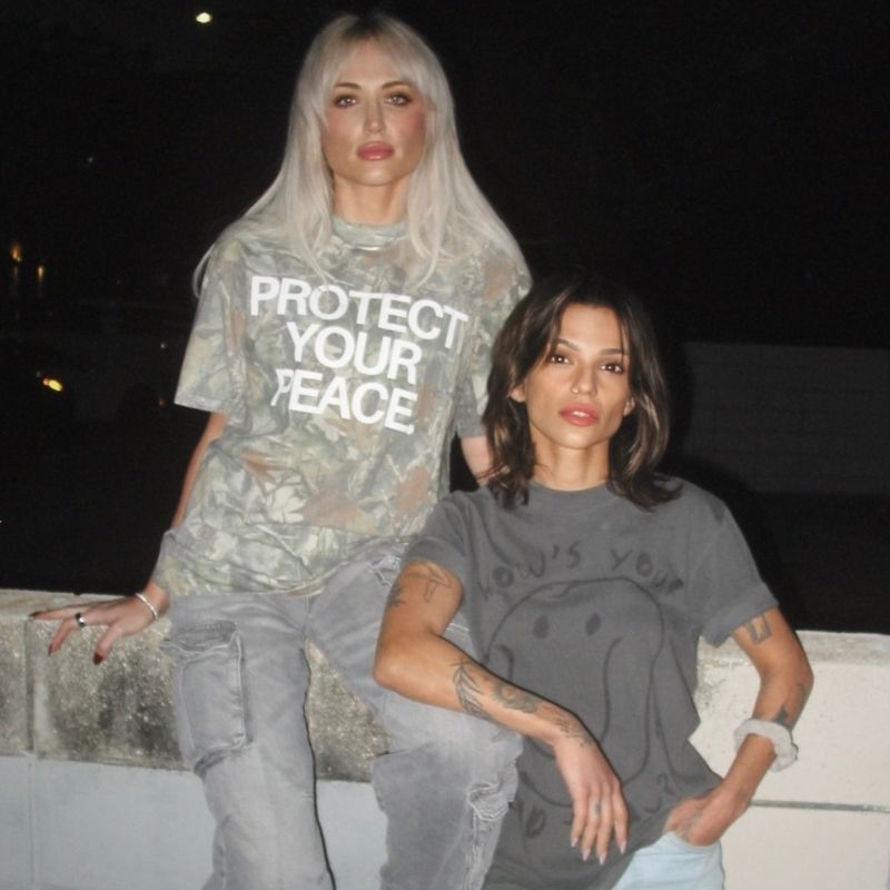 How's Your Head Today? Faded Grey Short Sleeve Tee