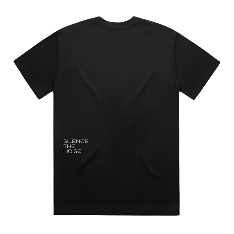 Written and Directed By Black Oversized Short Sleeve Tee