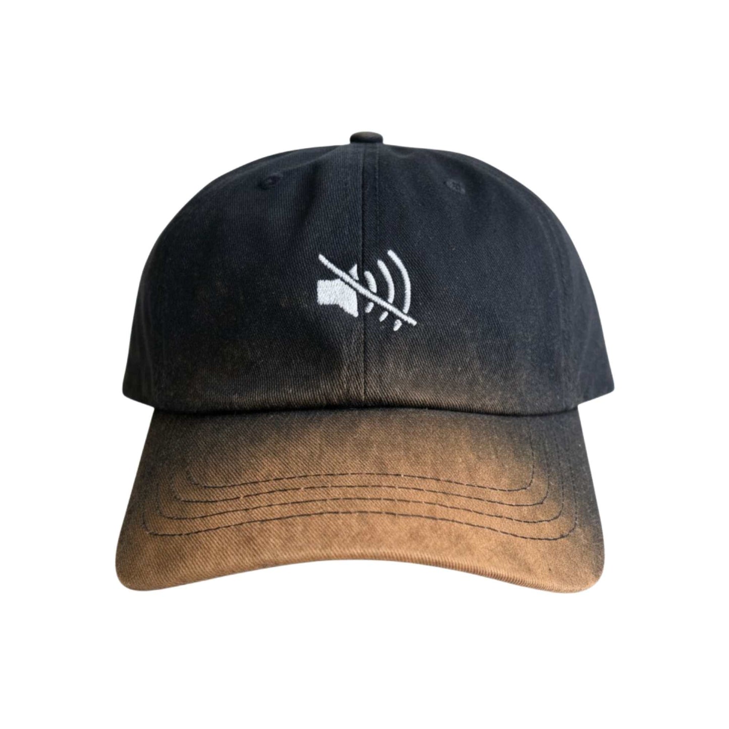 Static 011: Muted – Hand-Bleached Dad Hat