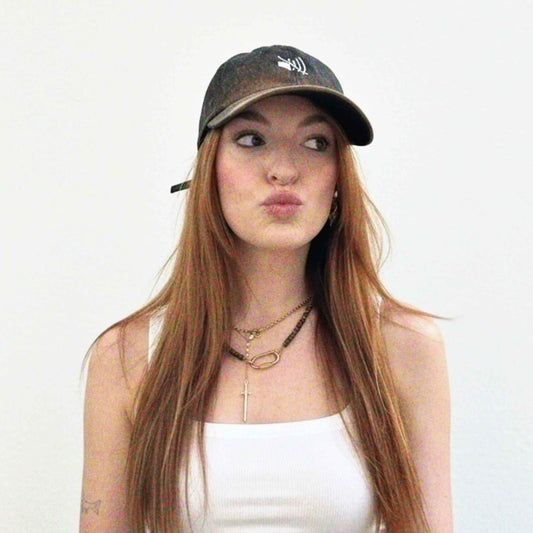 Static Hand-Bleached Distressed Dad Hat