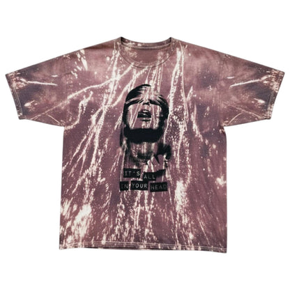 1/1 All in Your Head: Acid Rain Hand-Dyed Short Sleeve Tee (XXL)