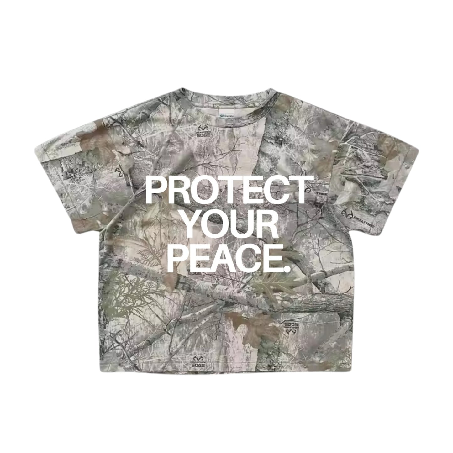 At All Costs Camo Oversized Box Short Sleeve Tee