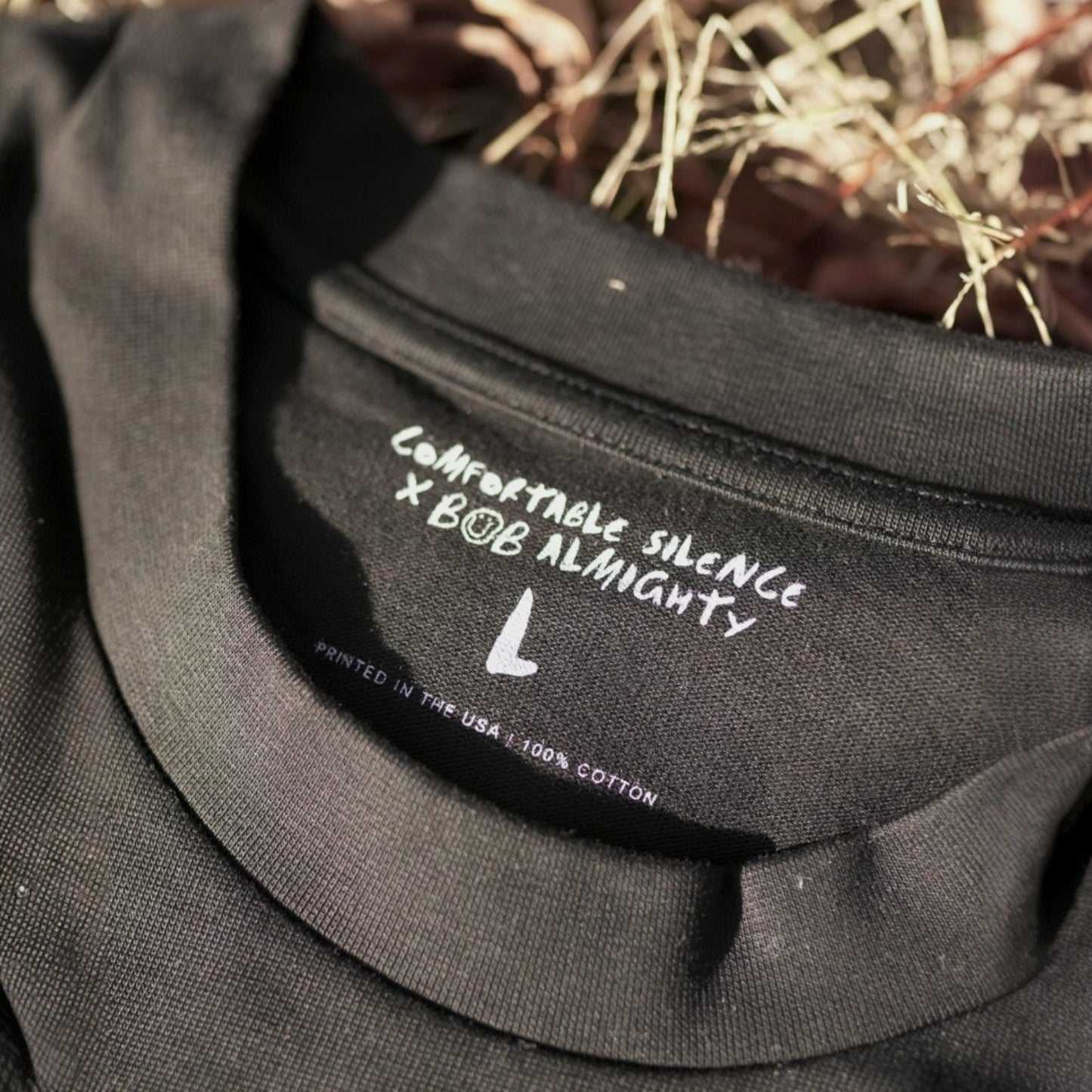 How's Your Head Today? Black/White Oversized Short Sleeve Tee