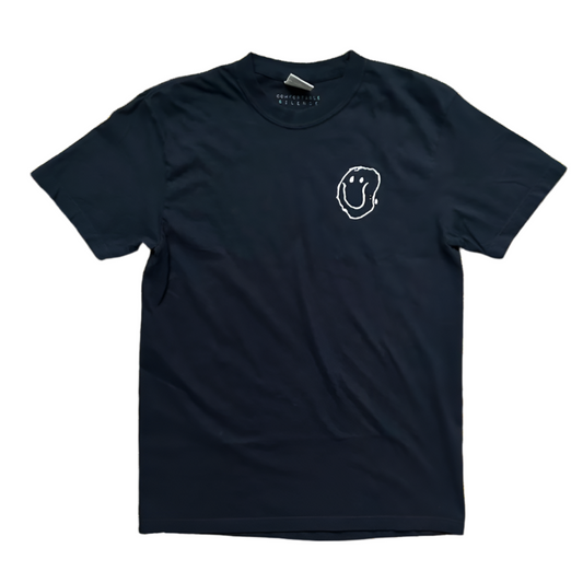 Get Out of Your Head Gradient Puff Print Short Sleeve Tee