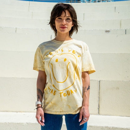 How's Your Head Today? Citrine Short Sleeve Tee