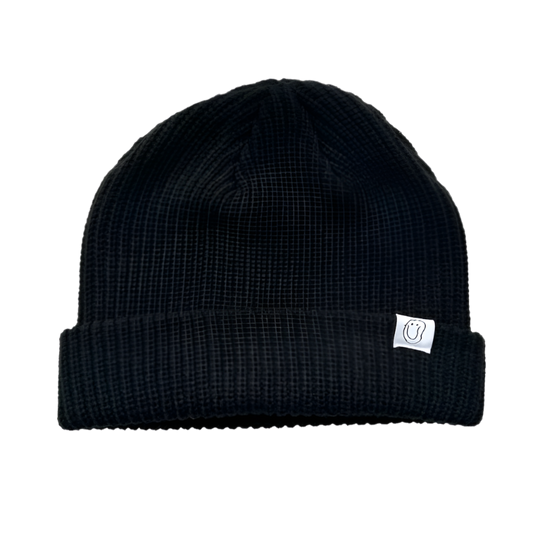 Comfortable Silence. Comfortable Silence Cable Knit Black Beanie