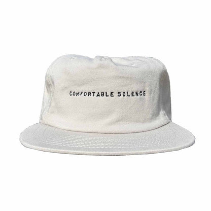 Comfortable Silence. Embroidered Five Panel Cap