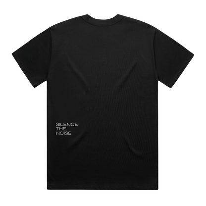 Written and Directed By Black Oversized Short Sleeve Tee