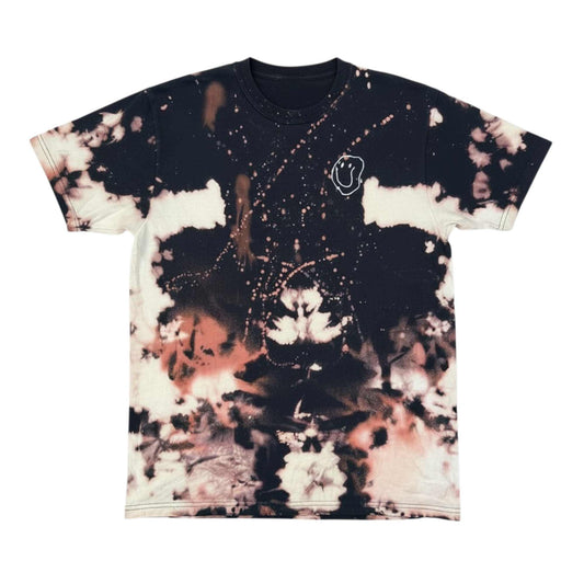 Static 005: Get Out of Your Head – Black Bleached Short Sleeve Tee (M)