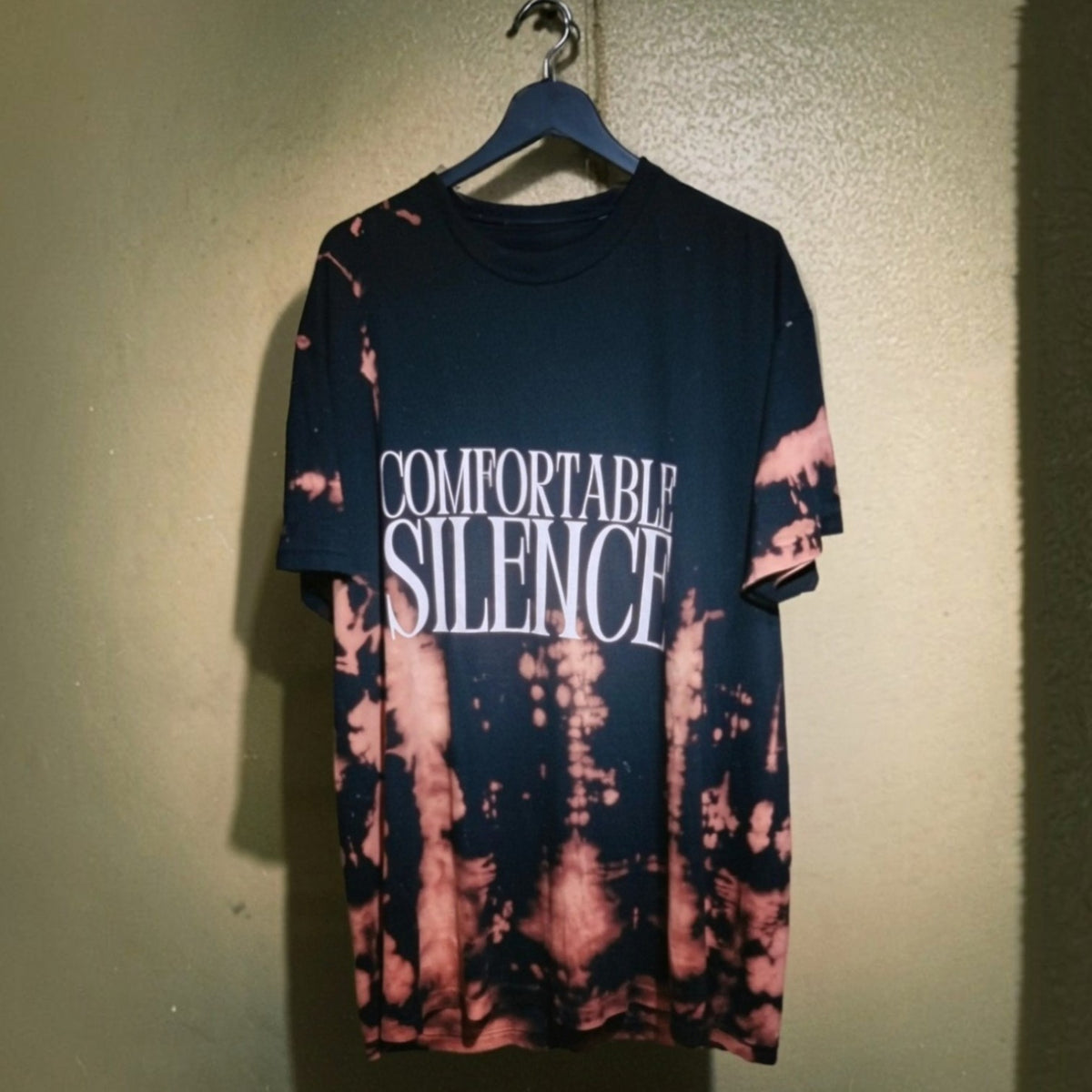 Static 014: Written & Directed By Hand-Bleached Short Sleeve Tee (XL)